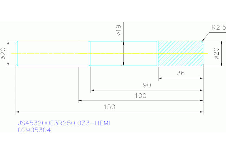 JS453200E3R250.0Z3-HEMI