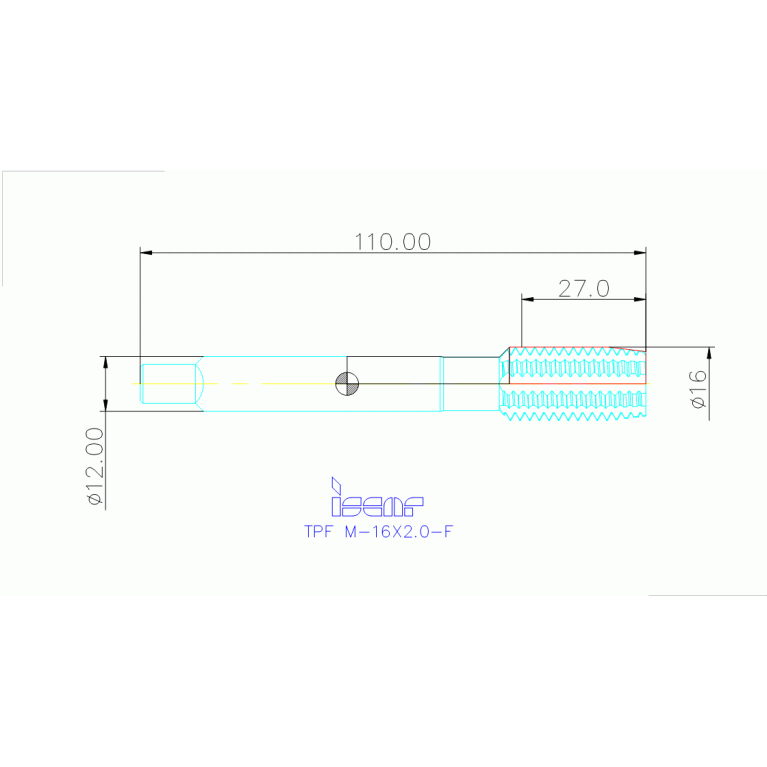 TPF M-16X2.0-F HETI