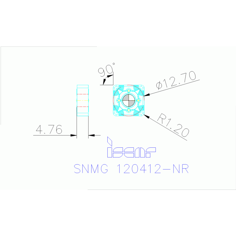 SNMG 120412-NR IC5005