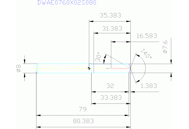 DWAE0760X02S080 DP102A