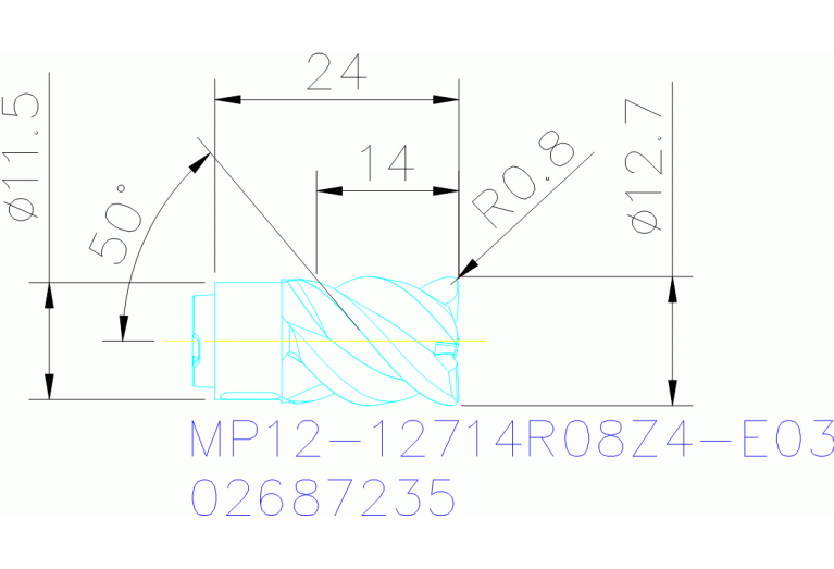 MP12-12714R08Z4-E03 F40M