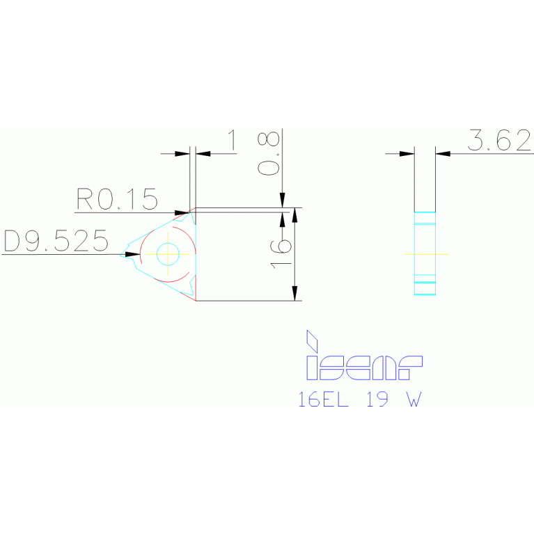 16EL 19 W IC50M