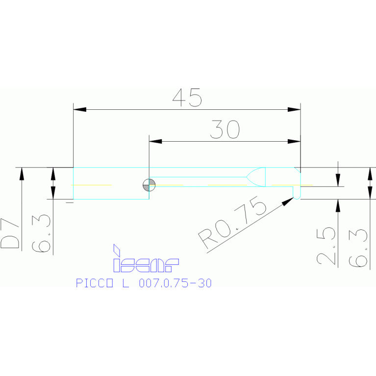 PICCO L 007.0.75-30 IC228