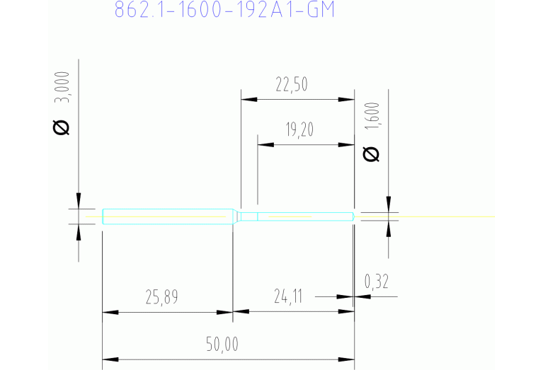 862.1-1600-192A1-GM X2BL