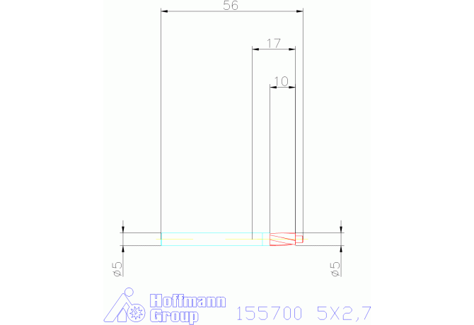 155700 5X2,7