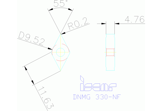 DNMG 110402-NF IC20N
