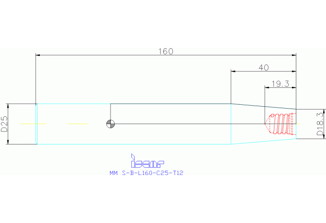 MM S-B-L160-C25-T12