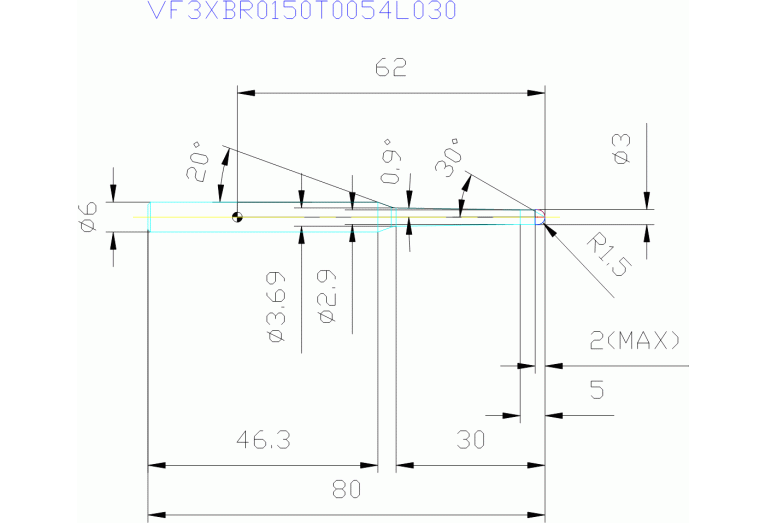 VF3XBR0150T0054L030