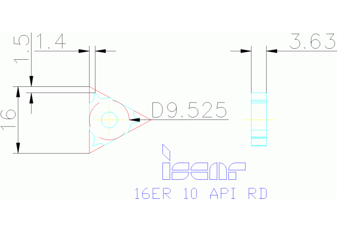 16ER 10 API RD IC250