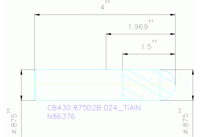 CB430.875D2B.0Z4 TIALN