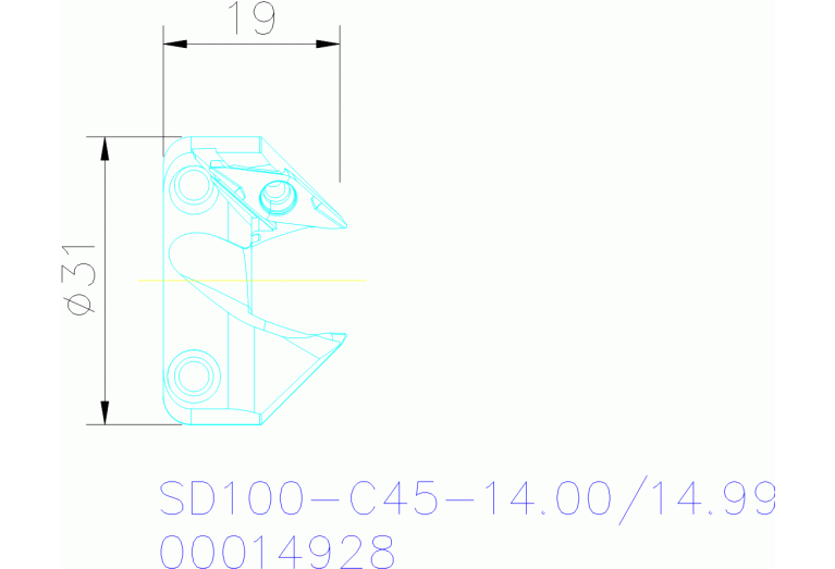 SD100-C45-14.00/14.99
