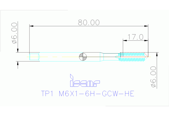 TP1 M6X1-6H-GCW-HE
