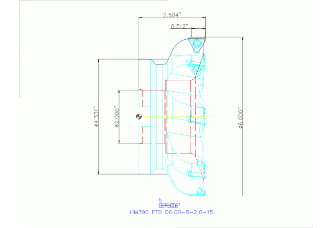HM390 FTD D6.00-8-2.0-15