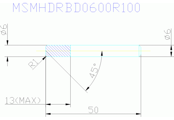 MSMHDRBD0600R100