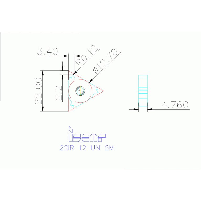 22IR 12 UN 2M IC908