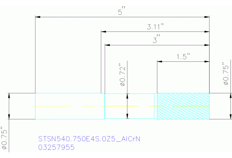 STSN540.750E4S.0Z5 ALCRN