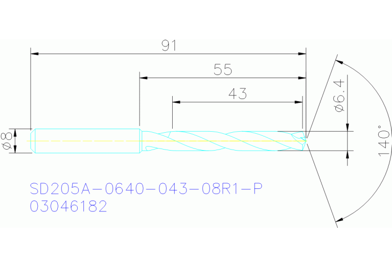 SD205A-0640-043-08R1-P
