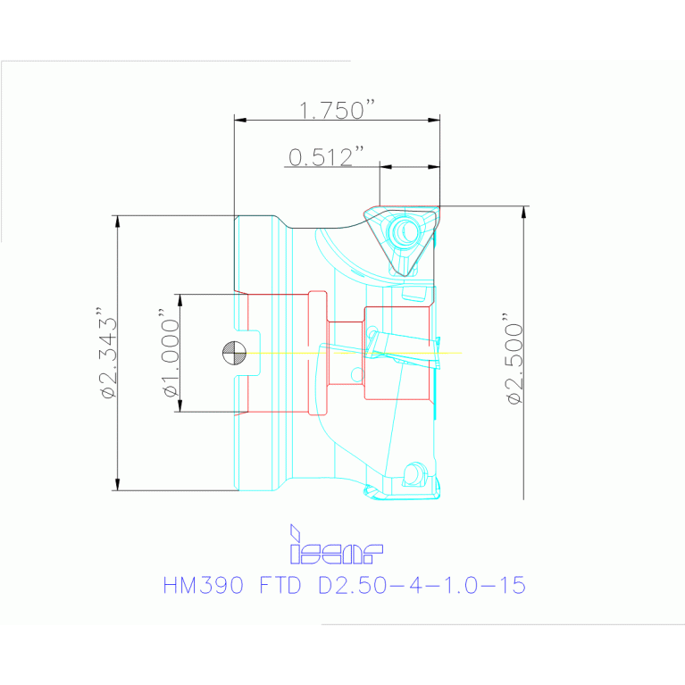 HM390 FTD D2.50-4-1.0-15