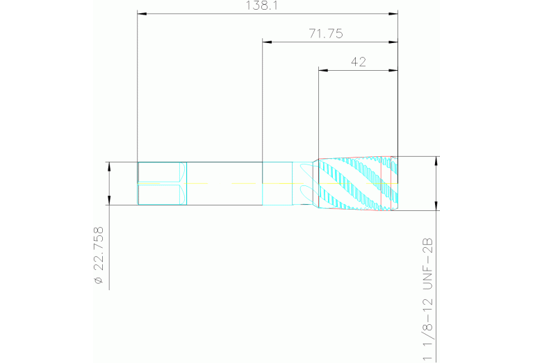 A2356760-UNF1.1/8