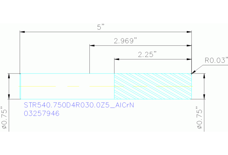STR540.750D4R030.0Z5 ALCRN