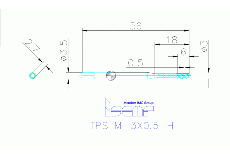 TPS M-3X0.5-H HEST