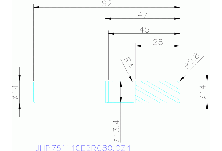 JHP751140E2R080.0Z4 HXT