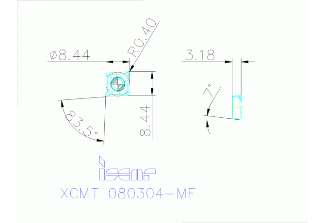 XCMT 080304-MF IC908
