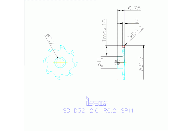 SD D32-2.0-R0.2-SP11 IC908