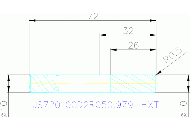JS720100D2R050.9Z9-HXT