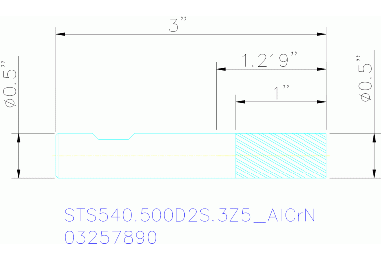 STS540.500D2S.3Z5 ALCRN