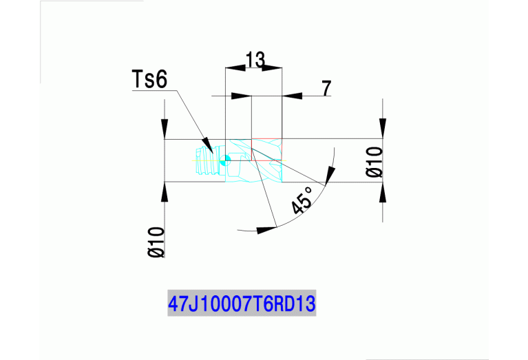 47J10007T6RD13 IN2005
