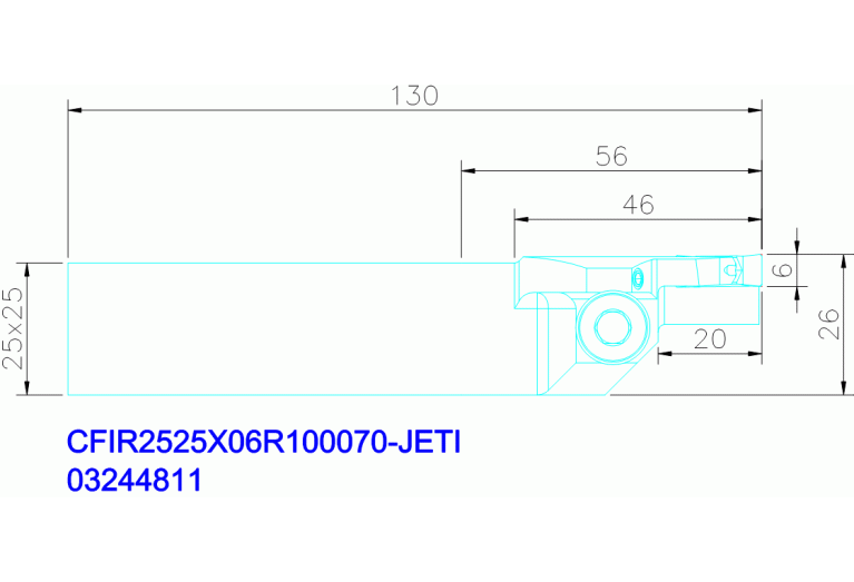 CFIR2525X06R100070-JETI