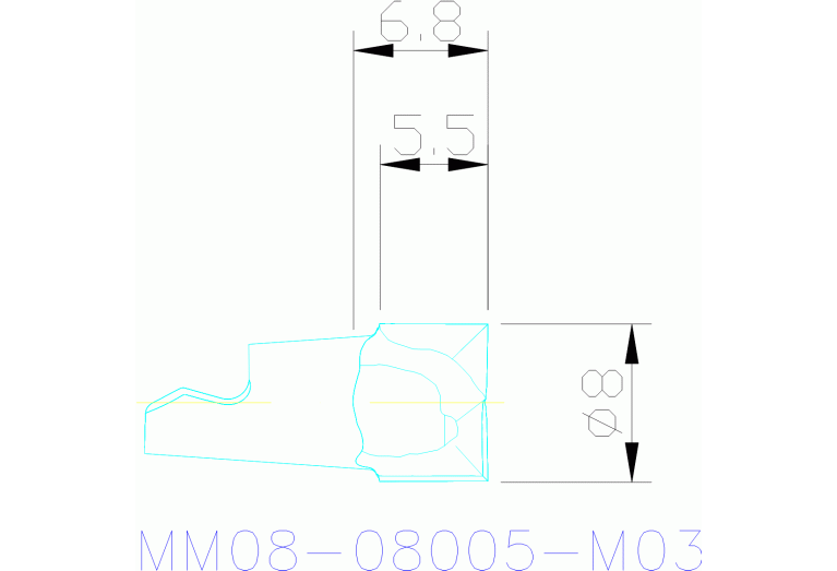 MM08-08005-M03 T60M