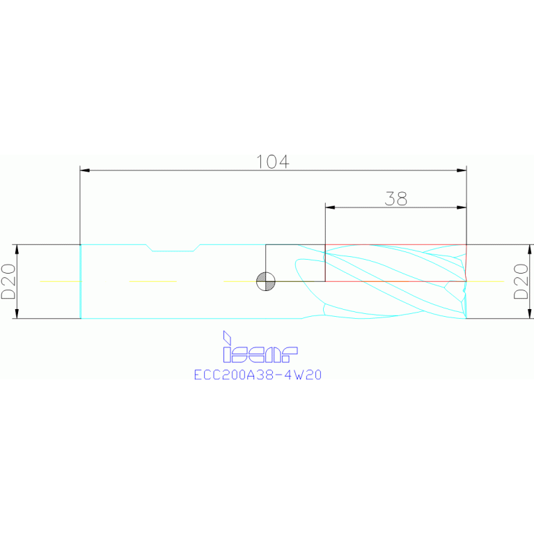 ECC200A38-4W20 IC300