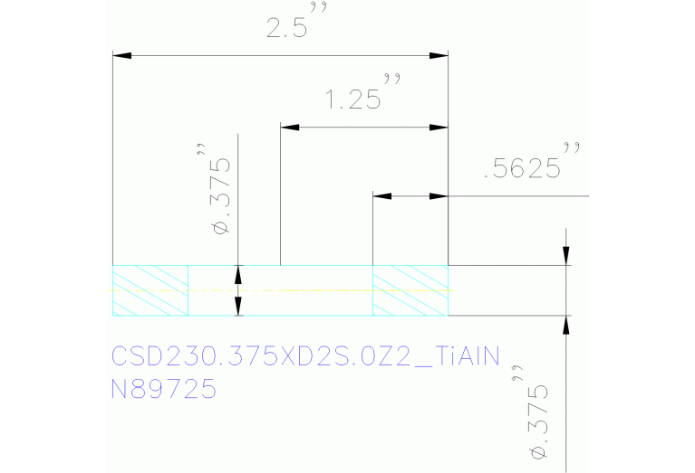 CSD230.375XD2S.0Z2 TIALN
