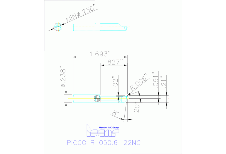 PICCO R 050.6-22NC IC908