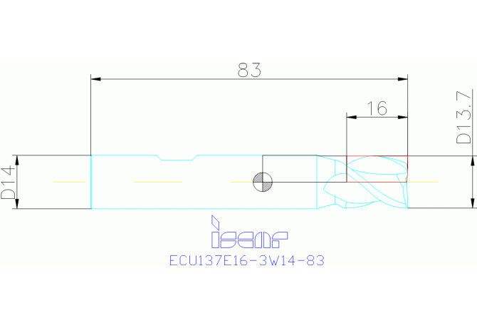 ECU137E16-3W14-83 IC900