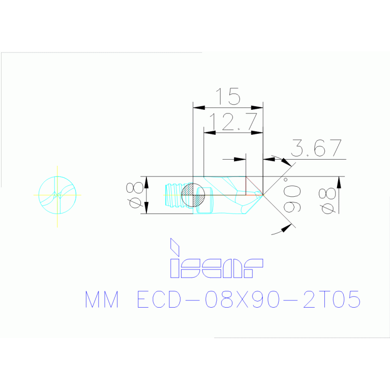 MM ECD-08X90-2T05 IC908