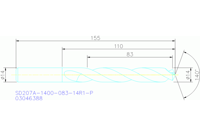 SD207A-1400-083-14R1-P