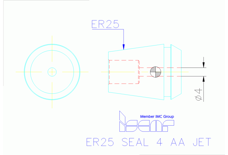 ER25 SEAL 4 AA JET