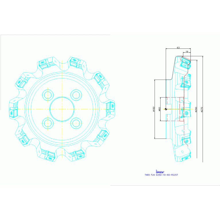 T465 FLN D250-10-60R-22ST