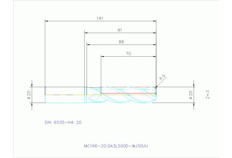 MC166-20.0A3L500D-WJ30UU