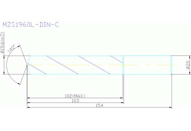 MZS1960L-DIN-C GP20M