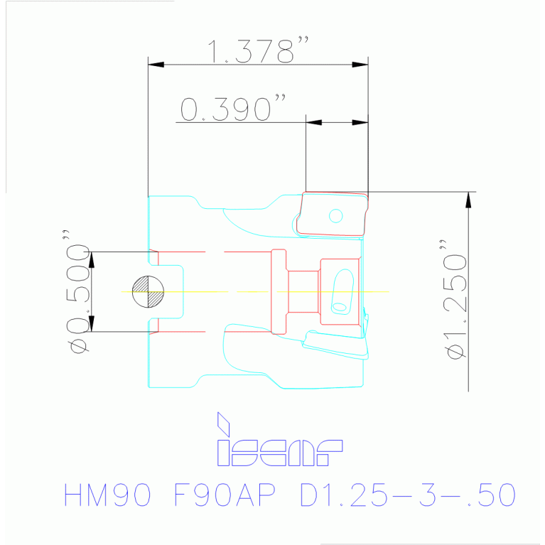 HM90 F90AP D1.25-3-.50