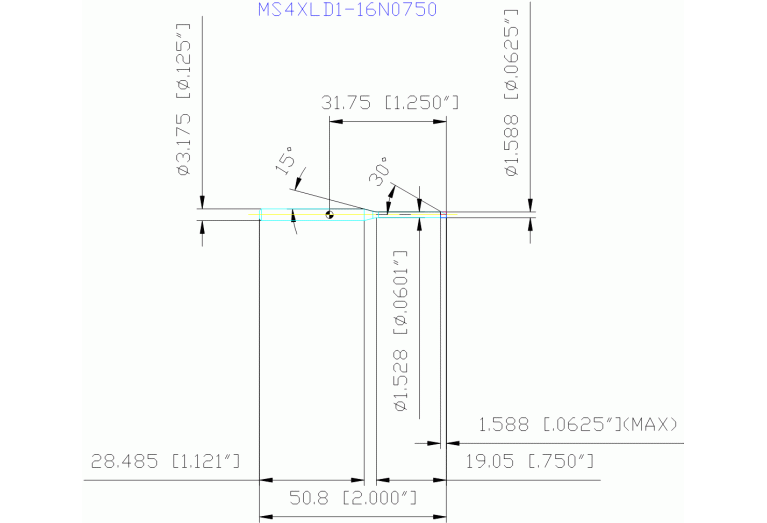 MS4XLD1/16N0750