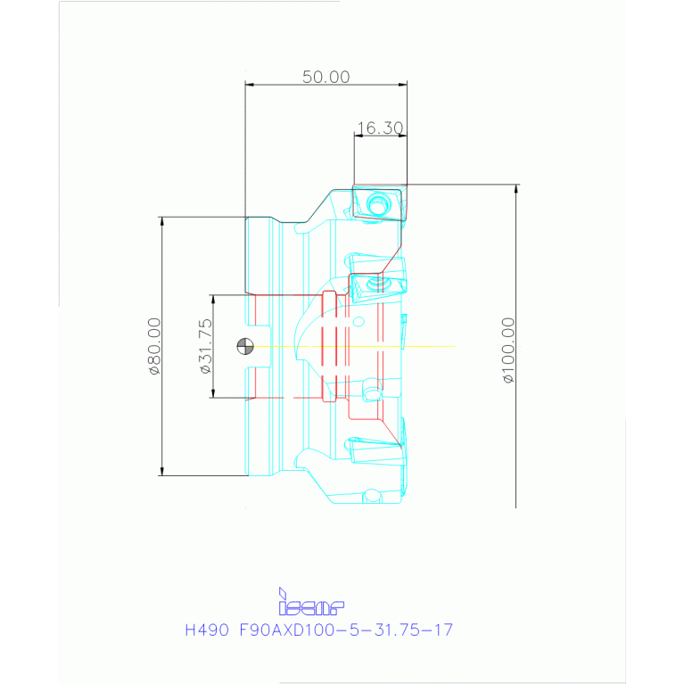 H490 F90AXD100-5-31.75-17