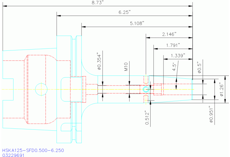 HSKA125-SFD0.500-6.250