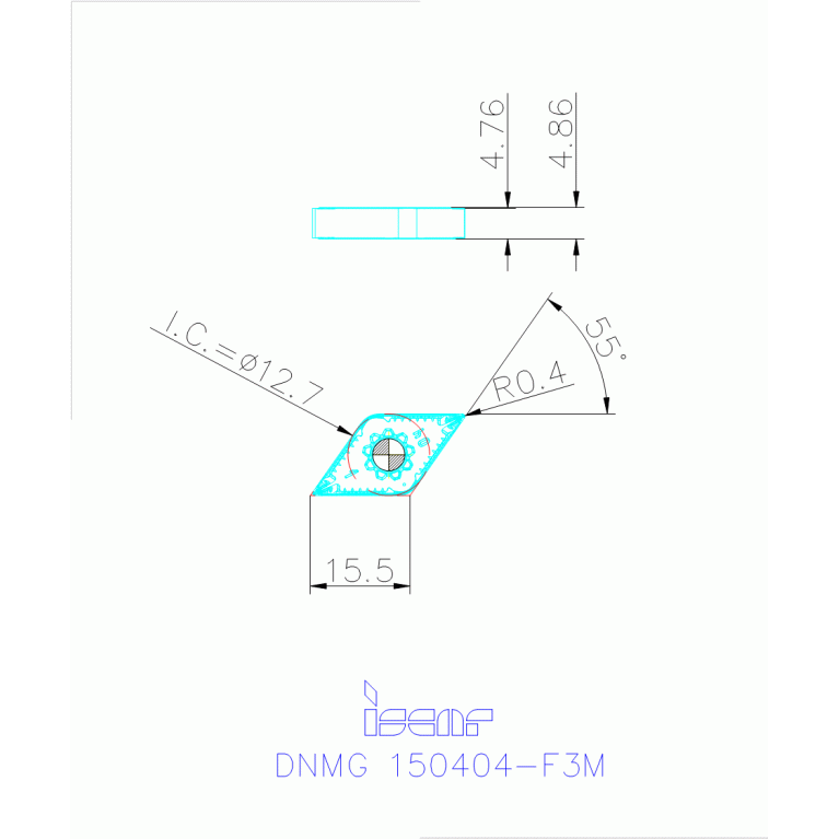 DNMG 150404-F3M IC806