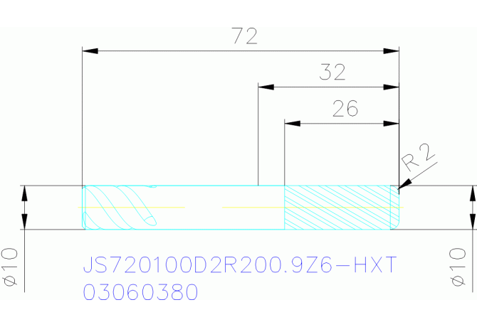 JS720100D2R200.9Z6-HXT