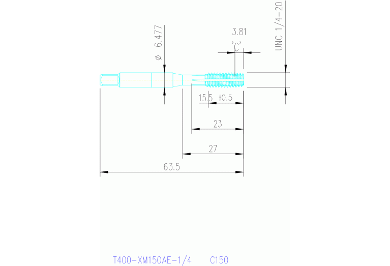 T400-XM150AE-1/4 C150